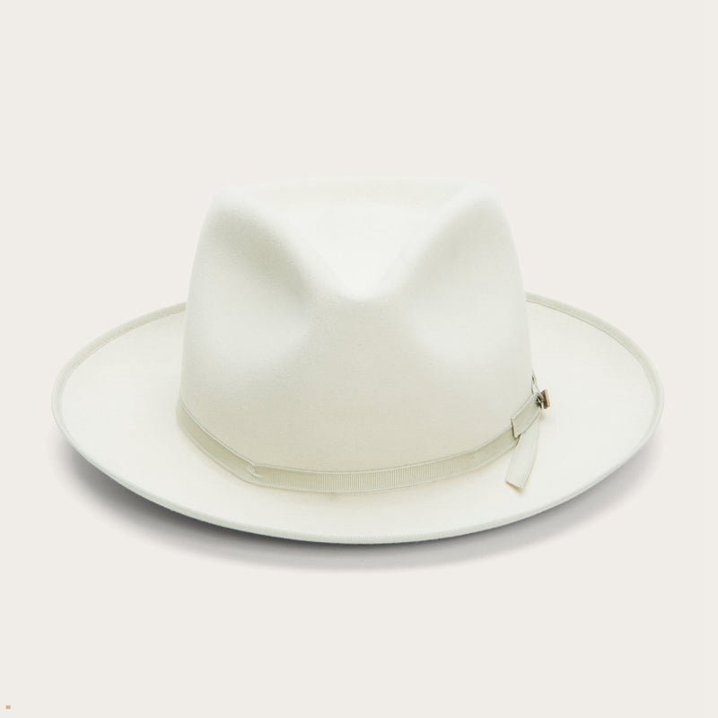 Stetson Pure Stratoliner On Discount - Mens Fedoras Alabaster
